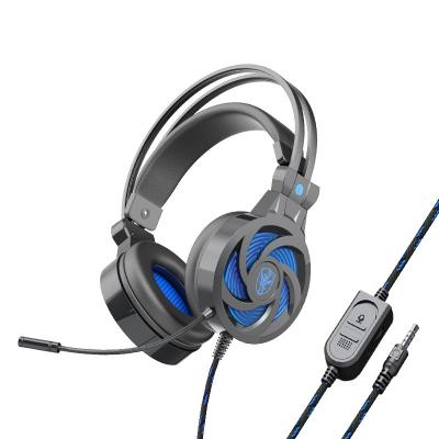 Gaming Headphone Stereo Surround Sound Headset Led Light Noise Cancelling Over Ear Headphones Compatible With Pc  