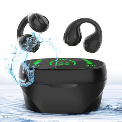 NEW Wireless Ear Clip Bone Conduction Headphones Open Earhook Sports Headset OWS TWS Earbuds Earphones 5.3 Audifonos Auriculares